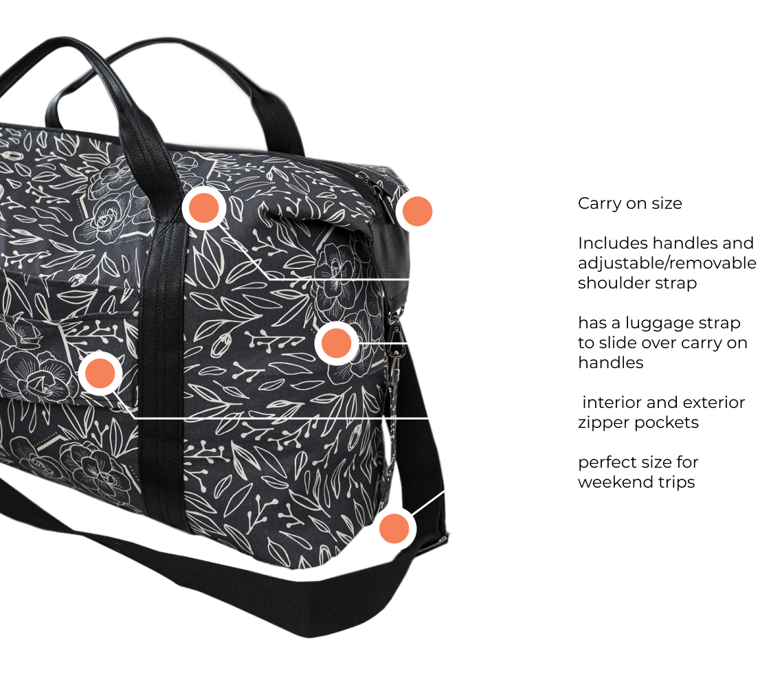 Hamilton Travel Duffle Bag Missouri Star Quilt Company